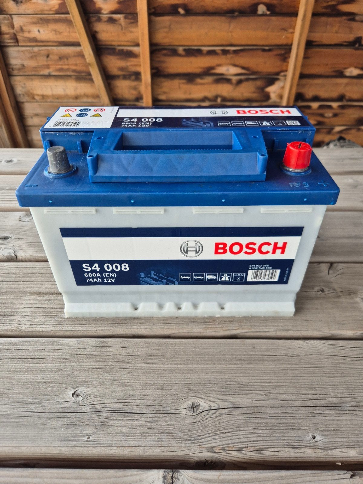 Bosch S4 008 Auto Accu 12V 74Ah 680A (EN), Ophalen of Verzenden