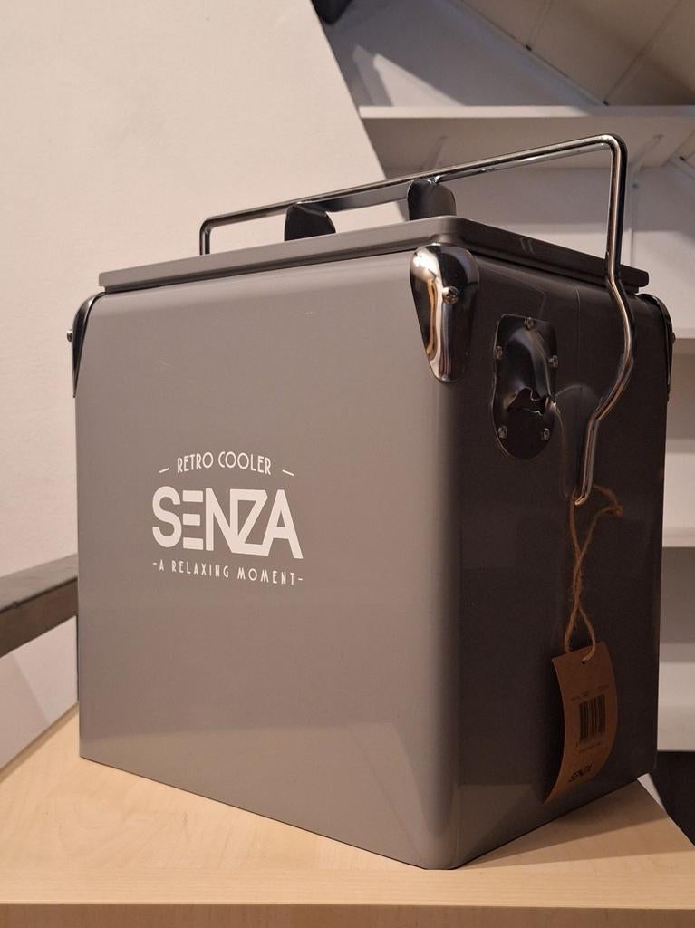 Senza Retro Koelbox - Grijs, Nieuw in Verpakking, Ophalen, Nieuw, Koelelement