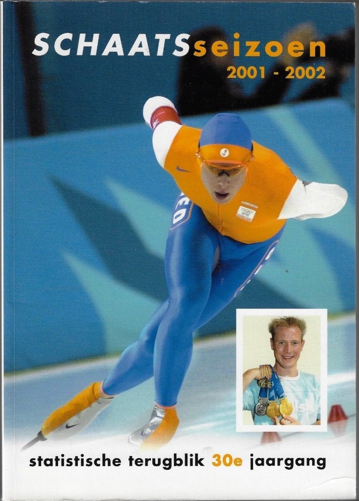 6x Schaatsseizoen 2000 t/m 2005 bieden maaaaaaar, Boeken, Verzenden, Zo goed als nieuw, Wintersport