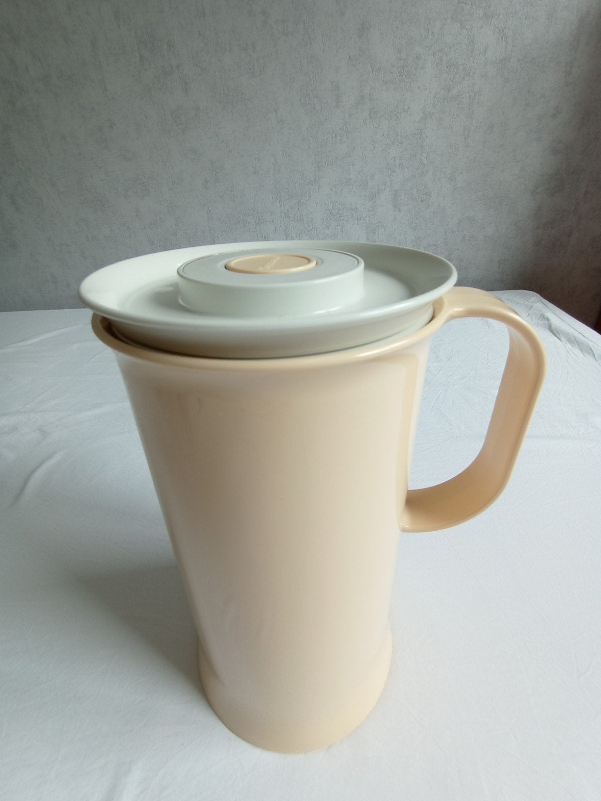 Retro Thermoskan Tupperware 1 liter., Ophalen of Verzenden, Gebruikt, Beker of Kan