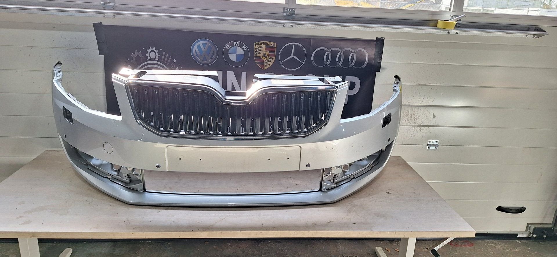 Voorbumper Skoda Octavia III MK3, Gebruikt, -, Voor, -