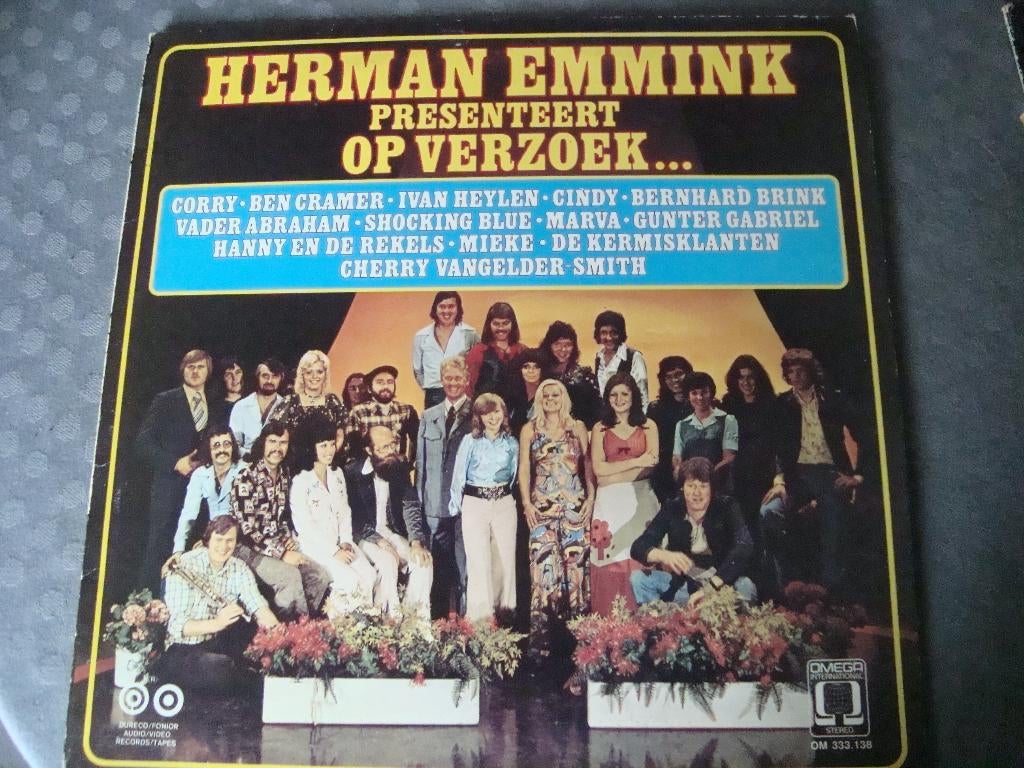 Herman emmink presenteert op verzoek, Cd's en Dvd's, Vinyl | Nederlandstalig, Ophalen of Verzenden, Zo goed als nieuw, 12 inch