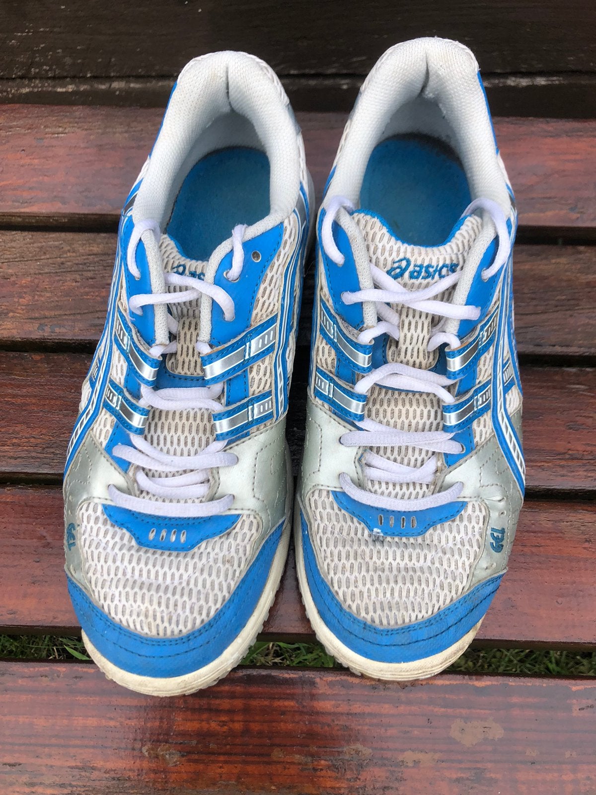 Asics zaalschoenen maat 39,5 - Goede grip, Ophalen of Verzenden, Gebruikt