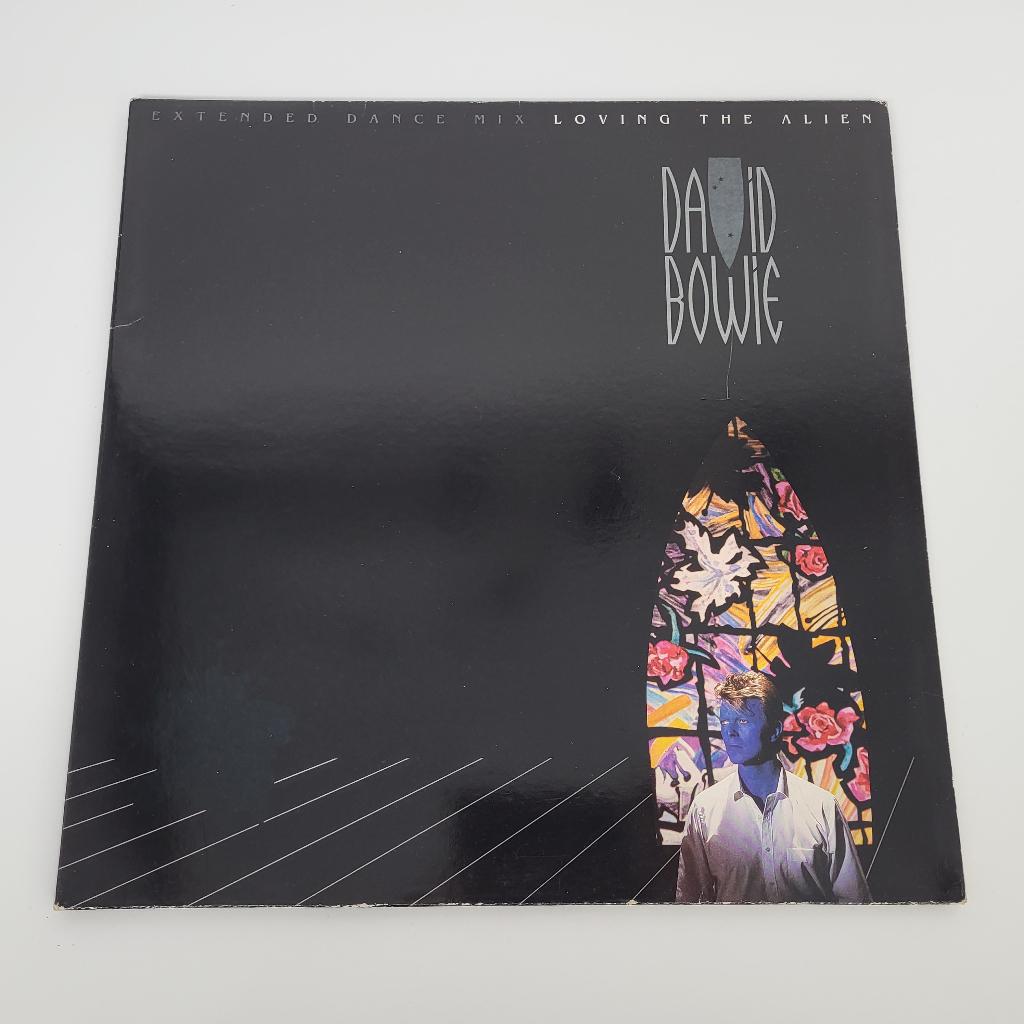 David Bowie - Loving the Alien - 12" - UK '85 incl Poster, Ophalen of Verzenden, 1980 - 1989, Gebruikt, 12 inch