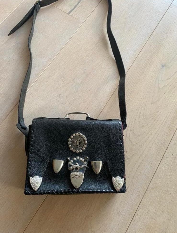 Tas stoer, Ophalen of Verzenden, Zo goed als nieuw, Zwart