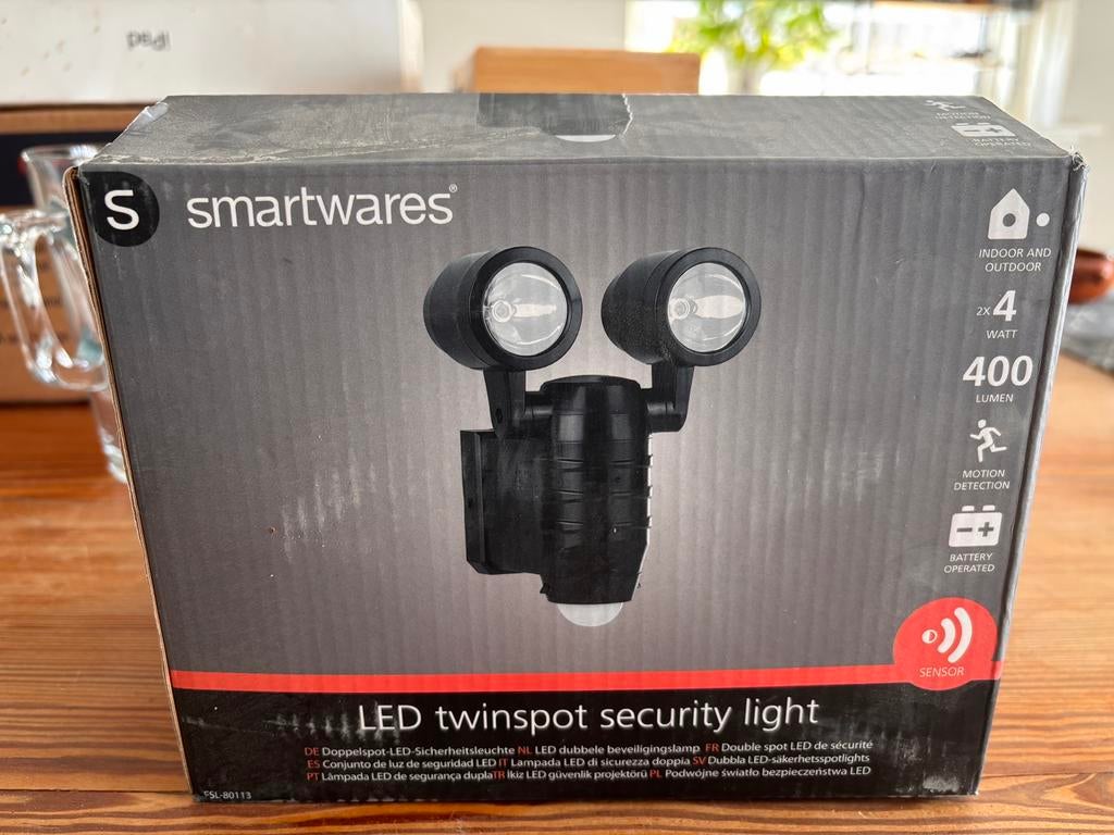 Buitenlamp met sensor, Ophalen, Minder dan 50 watt, Overige typen, Nieuw