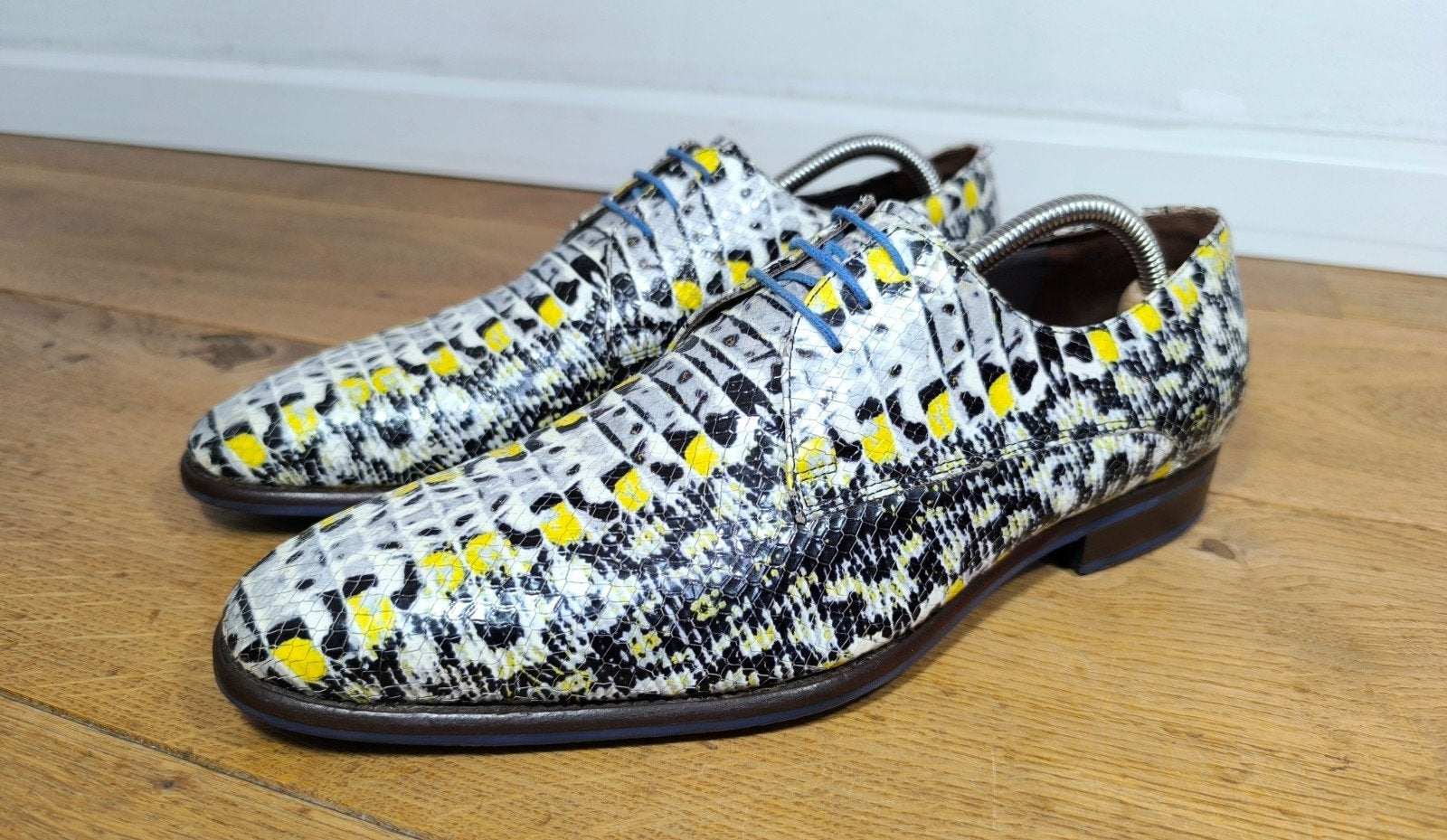 Floris van Bommel herenschoenen maat 8 / 42, Kleding | Heren, Ophalen, Overige kleuren, Floris van Bommel, Gedragen