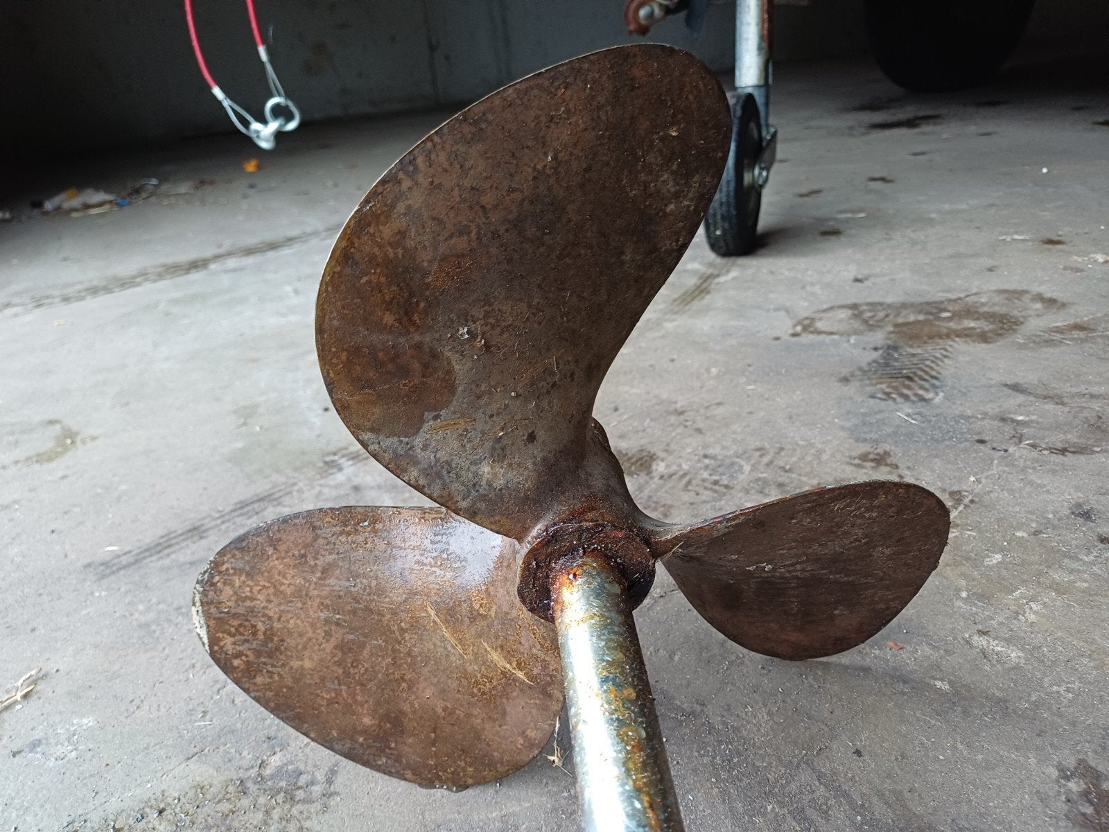 Bronsen Schroef Renault Marine DTN 40 - 30 cm blad, Ophalen of Verzenden, Gebruikt, Motor en Techniek