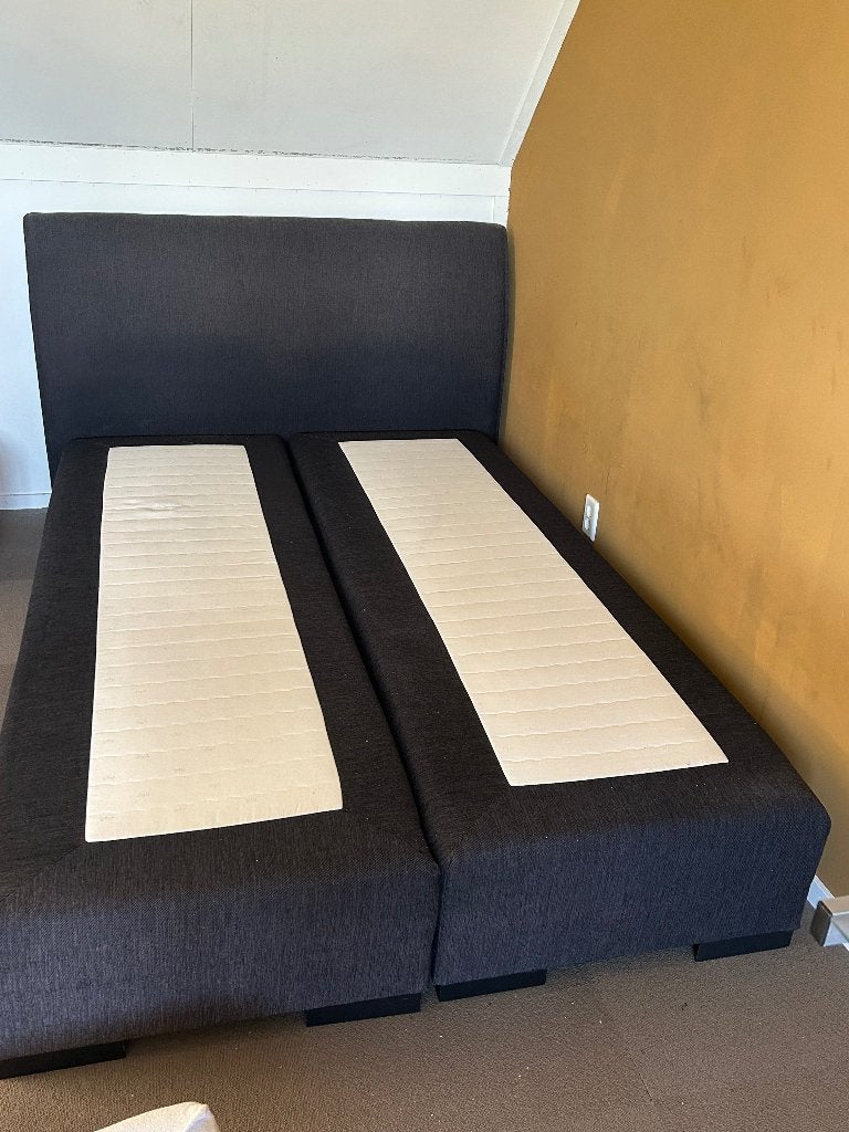 Boxspring, Ophalen, Gebruikt, 210 cm, Tweepersoons