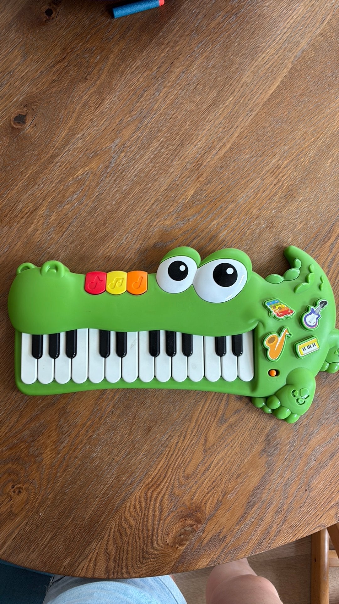 Kinder keyboard krokodil, Ophalen, Gebruikt, Jongen of Meisje