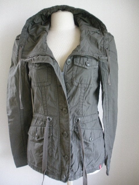 ESPRIT cardigan jack jas taupe bruin maat M - zgan -, Kleding | Dames, Maat 38/40 (M), Bruin, Ophalen of Verzenden, Zo goed als nieuw