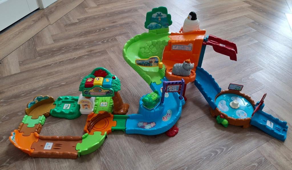 Vtech Zoef Zoef Dieren dierentuin, Kinderen en Baby's, Speelgoed | Vtech, Ophalen of Verzenden, Gebruikt, 2 tot 4 jaar