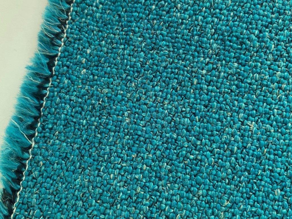 Montis Miura 33; turquoise; 12 meter meubelstof NU 40€ p.m., Overige materialen, Blauw, 120 cm of meer, Ophalen of Verzenden