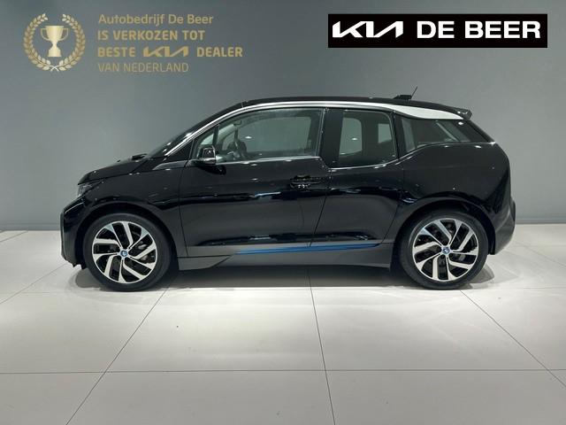 BMW I3 (i01) i3 170pk (120 Ah) Aut i3 19inch LMV Stoelverwar, Automaat, 12 maanden, Stof, 4 stoelen