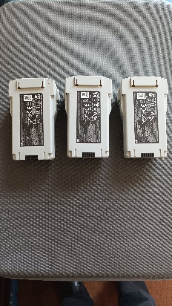 DJI Mini 4 Pro Batterijen 3 x,Laad cyclus 2 en 3 keer, 90€, Audio, Tv en Foto, Drones, Ophalen of Verzenden, Zo goed als nieuw