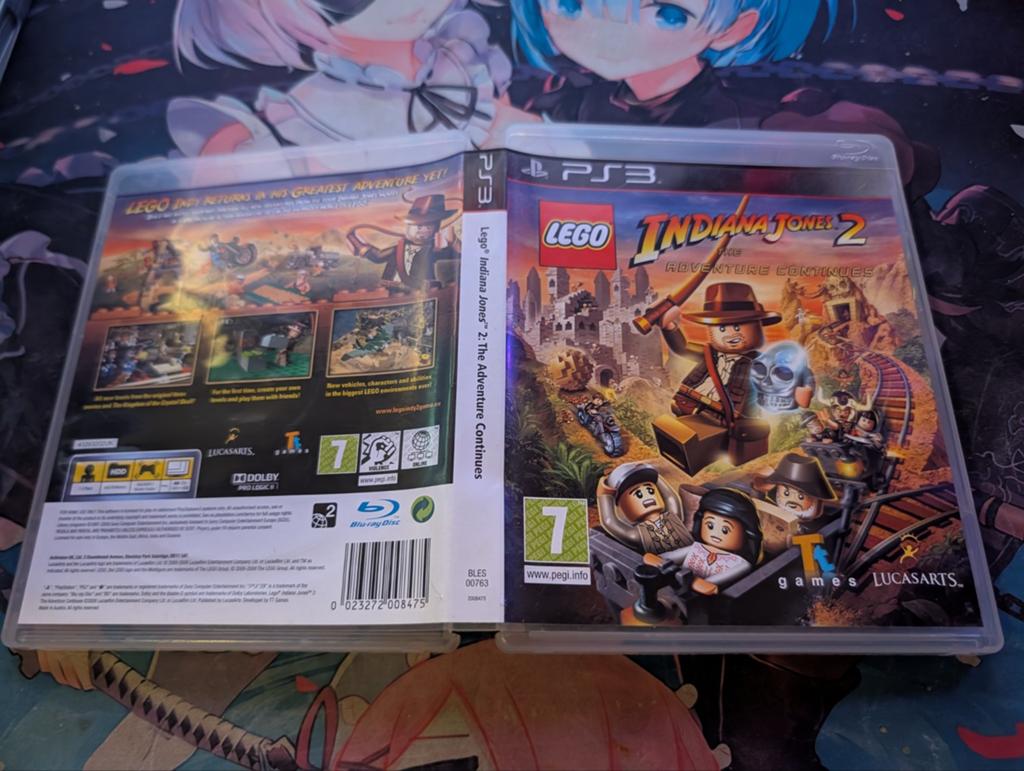 LEGO Indiana Jones 2 PS3 - Avontuurlijke Game, Avontuur en Actie, 1 speler, Ophalen of Verzenden, Zo goed als nieuw