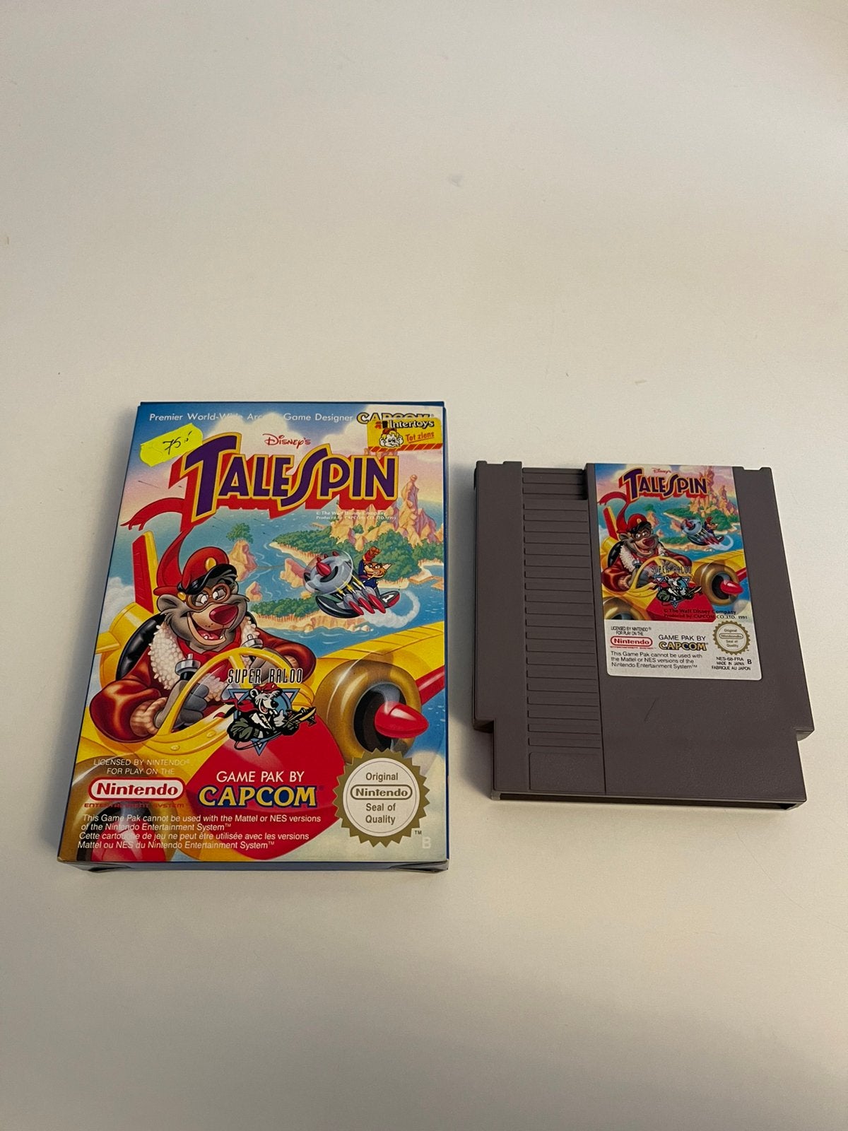 Nintendo Disnep’s Talespin, Spelcomputers en Games, 1 speler, Ophalen of Verzenden, Zo goed als nieuw, Vanaf 3 jaar