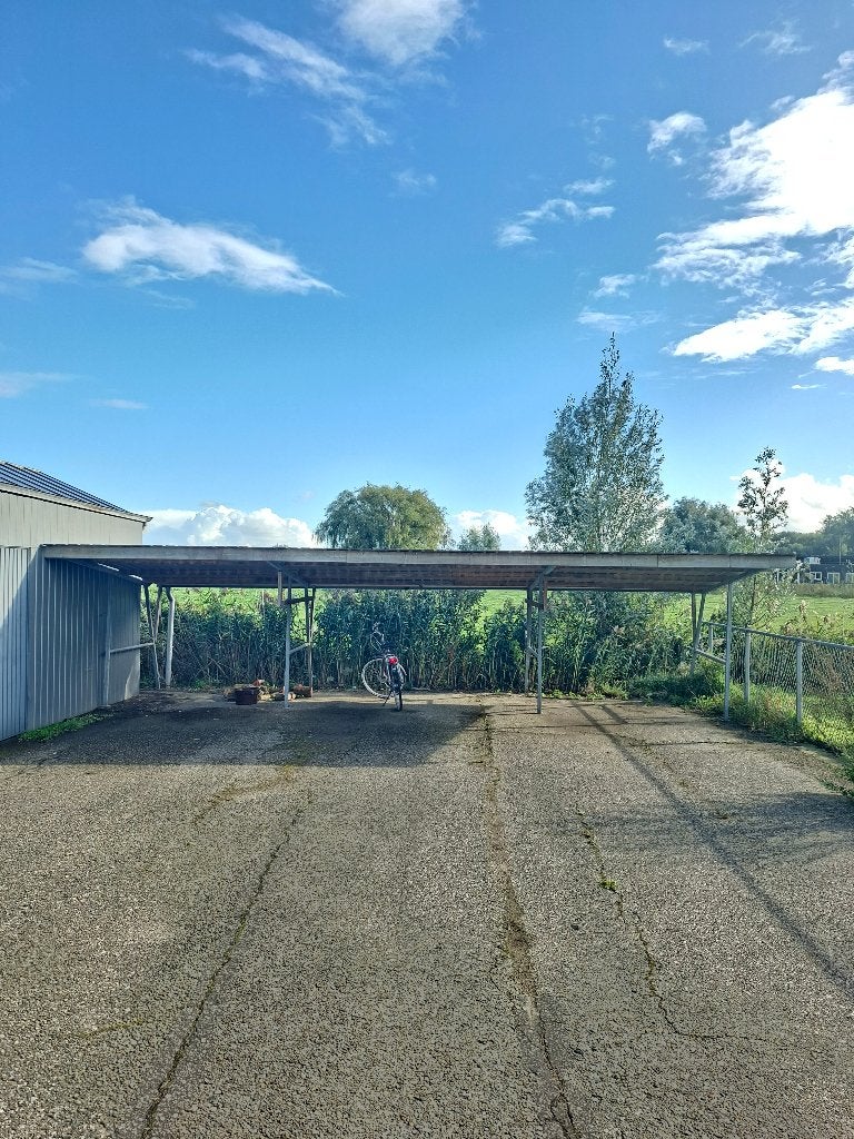 Grote robuuste fietsenstalling / overkapping, Ophalen, Gebruikt, Veranda