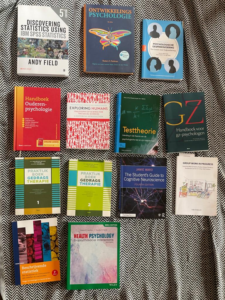 Psychologie boeken (HBO/WO) - Diverse titels, Ophalen, Gamma, Gelezen, HBO
