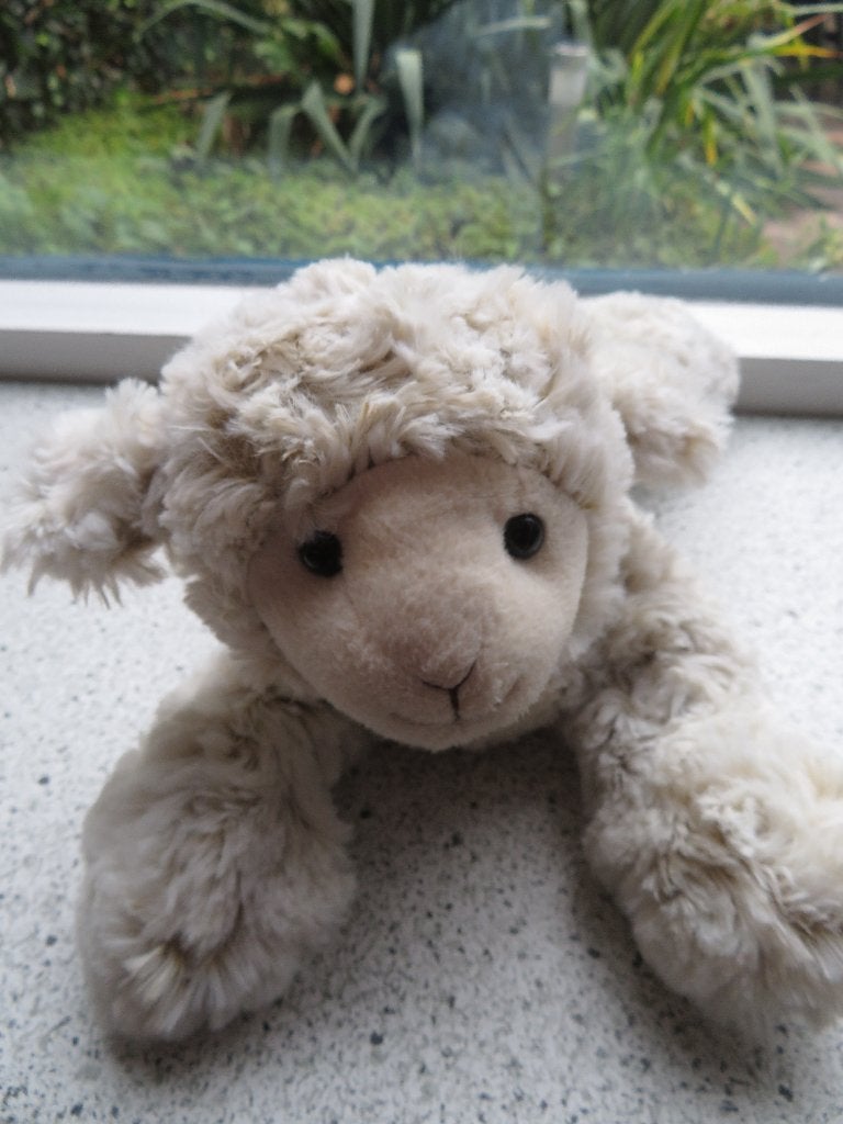 Schaap schaapje merk PIA International Soft Toys, Ophalen of Verzenden, Zo goed als nieuw, Overige typen, Met label