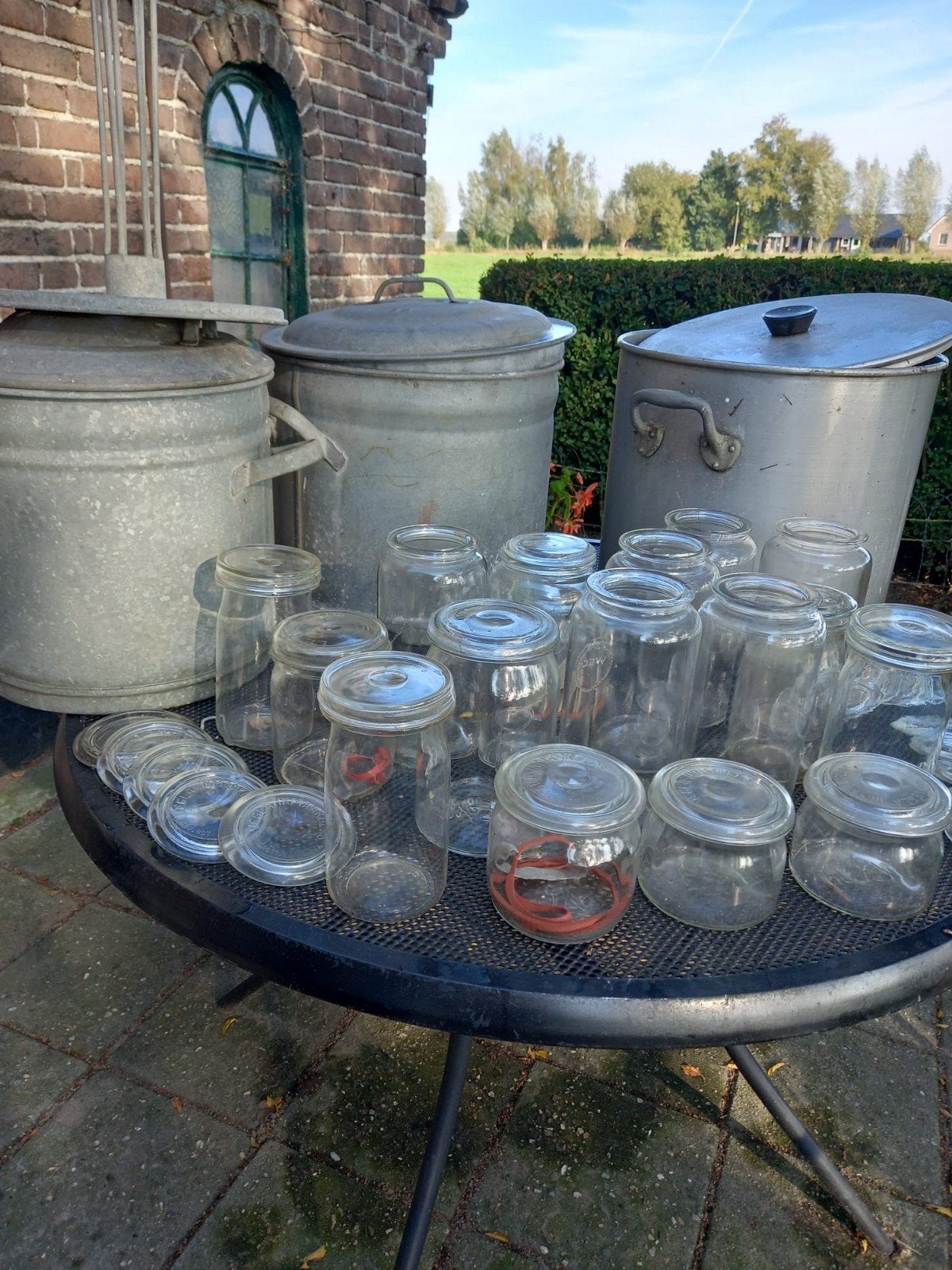 Diverse Weckpotten en Weckketels, Ophalen