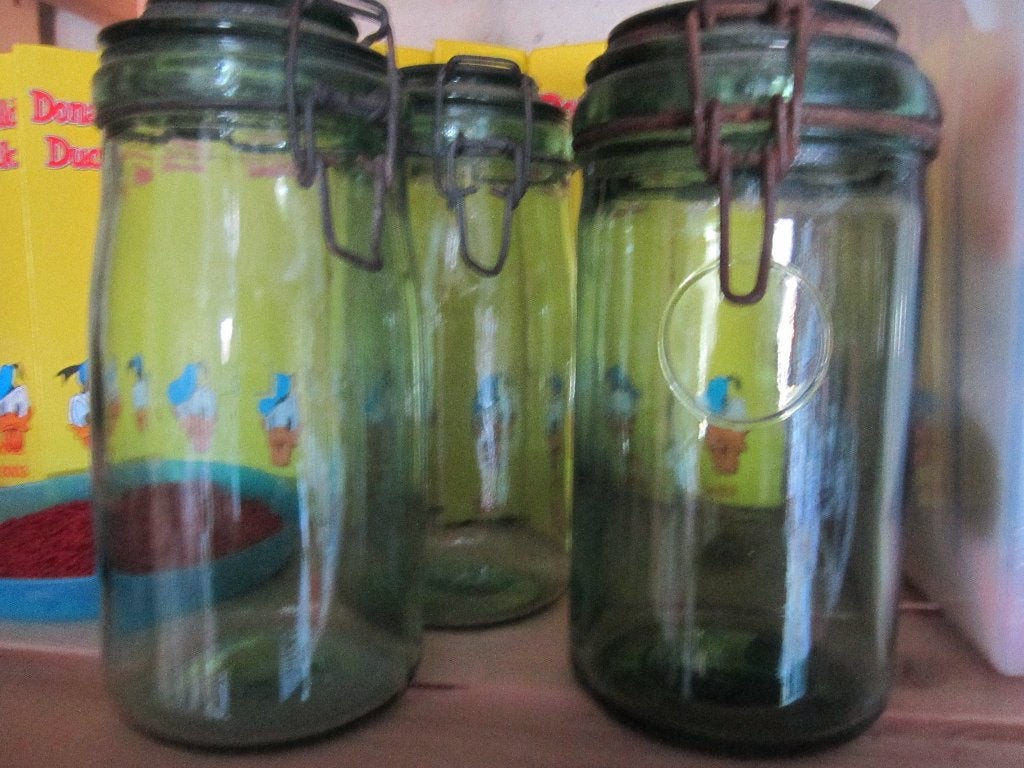 14.  Drie oude potten, Ophalen, Gebruikt