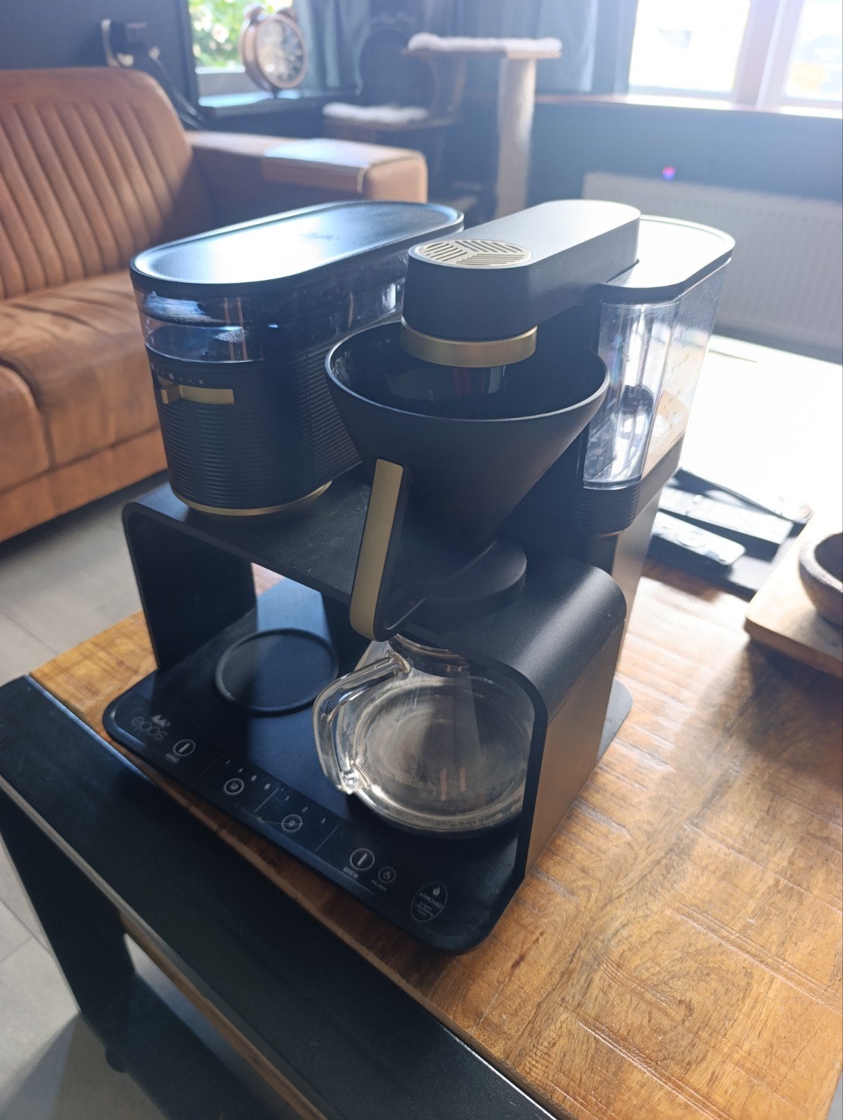 Melitta Epos koffiezetapparaat - 5 maanden gebruikt, Ophalen, Gebruikt, Koffiemachine, Gemalen koffie