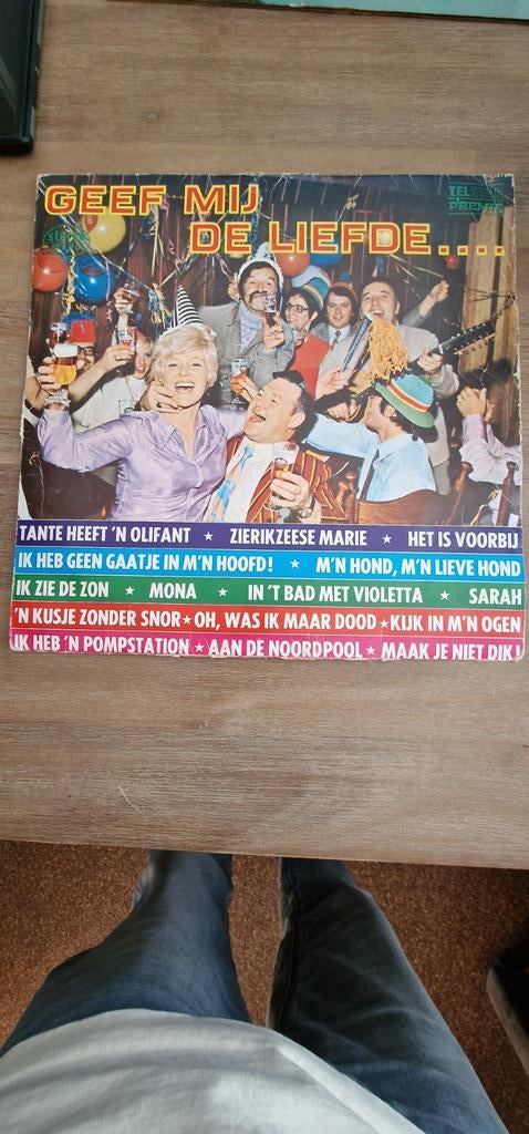 Geef mij de liefde lp telstar  lp, Ophalen of Verzenden, Gebruikt, 12 inch, Nederlandstalig