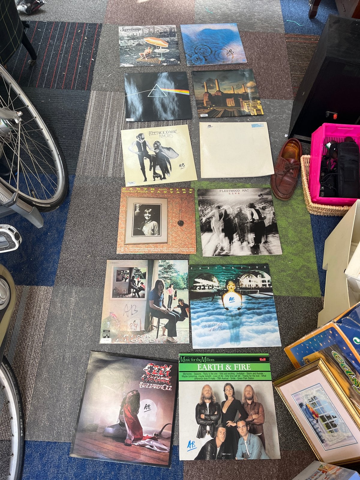 LP's: Rock & Pop Pink Floyd, Earth & Fire, Fleetwood Mac, Cd's en Dvd's, Vinyl | Pop, LP, Rock, Gebruikt, Ophalen of Verzenden
