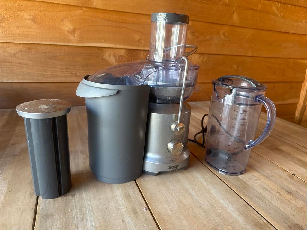 Sage sapcentrifuge - Zo goed als nieuw, Witgoed en Apparatuur, Juicers, Ophalen of Verzenden, Zo goed als nieuw, Elektrisch, Sapcentrifuge