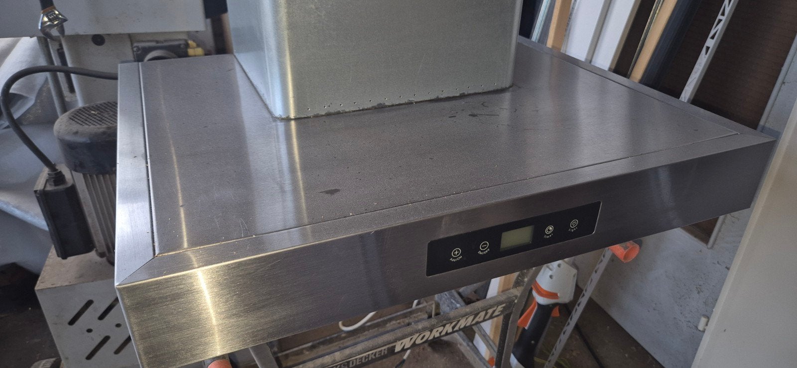 Baumatic afzuigkap BTC6740SS RVS - Prima staat, Witgoed en Apparatuur, Ophalen, Gebruikt, Onderbouw afzuigkap, Inbouw