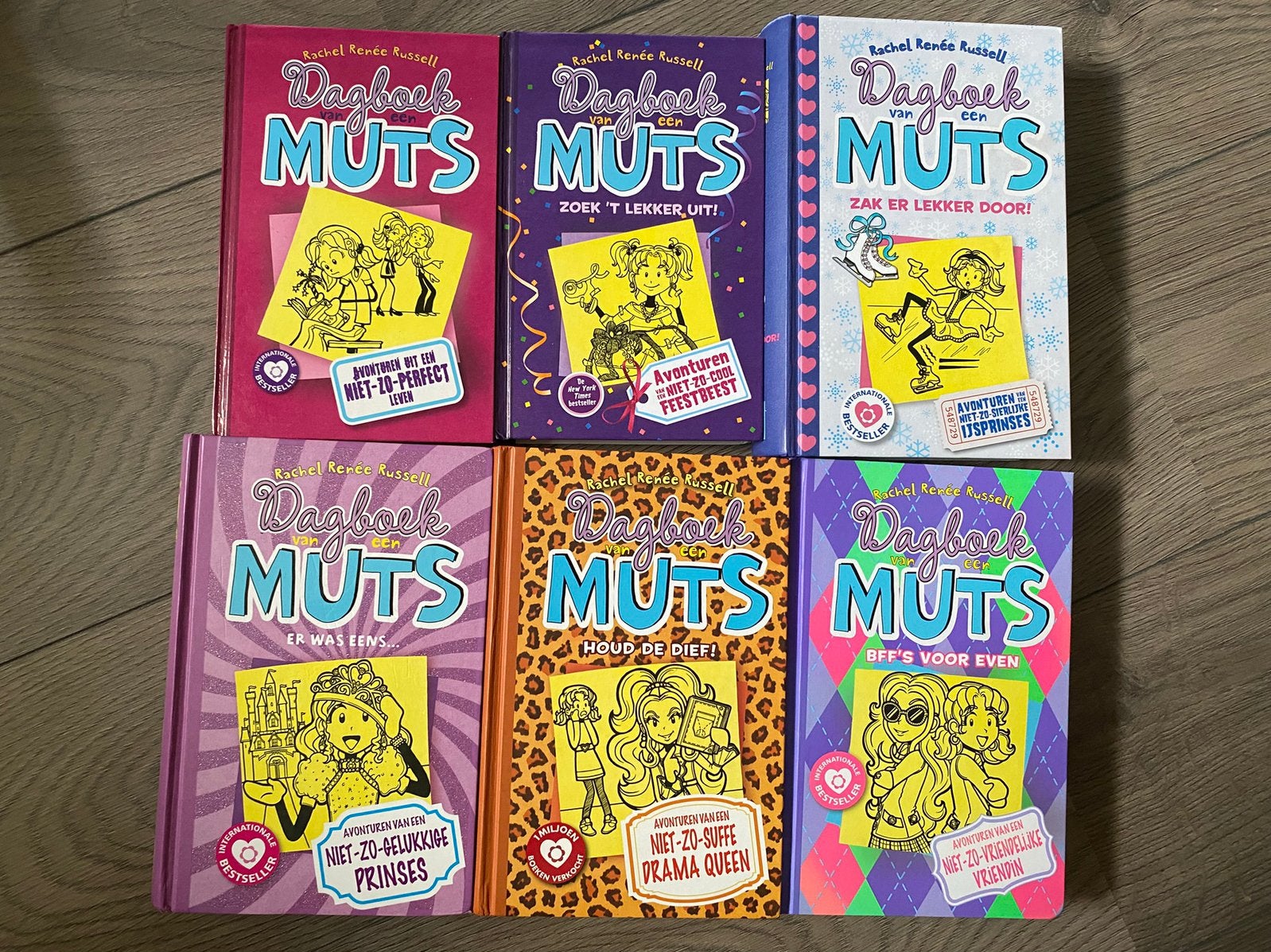 6x boek Dagboek van een muts, Boeken, Ophalen of Verzenden, Zo goed als nieuw