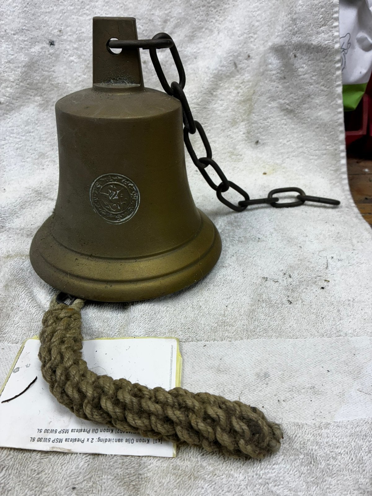 Bel, kan, brander, eg lamphouer., Ophalen