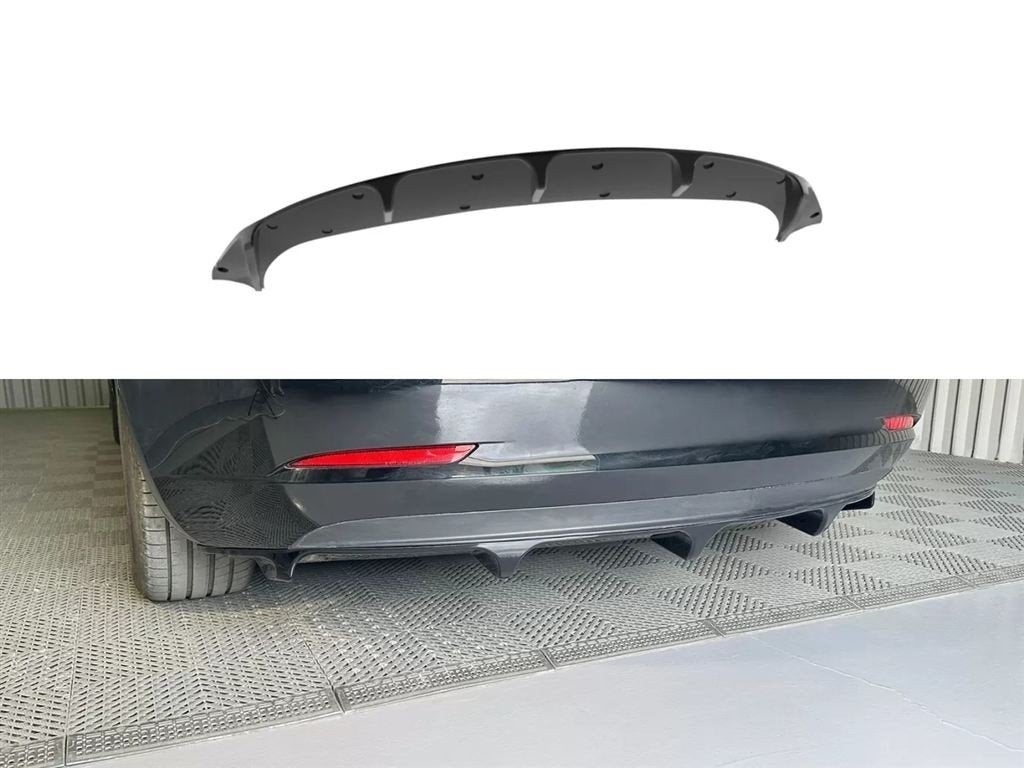 Tesla Model 3 MK1 - Achterbumper diffuser, Ophalen of Verzenden, MJ-Carstyling, Info@mj-carstyling.net, Sibeliusstraat 81 5011JH Tilburg