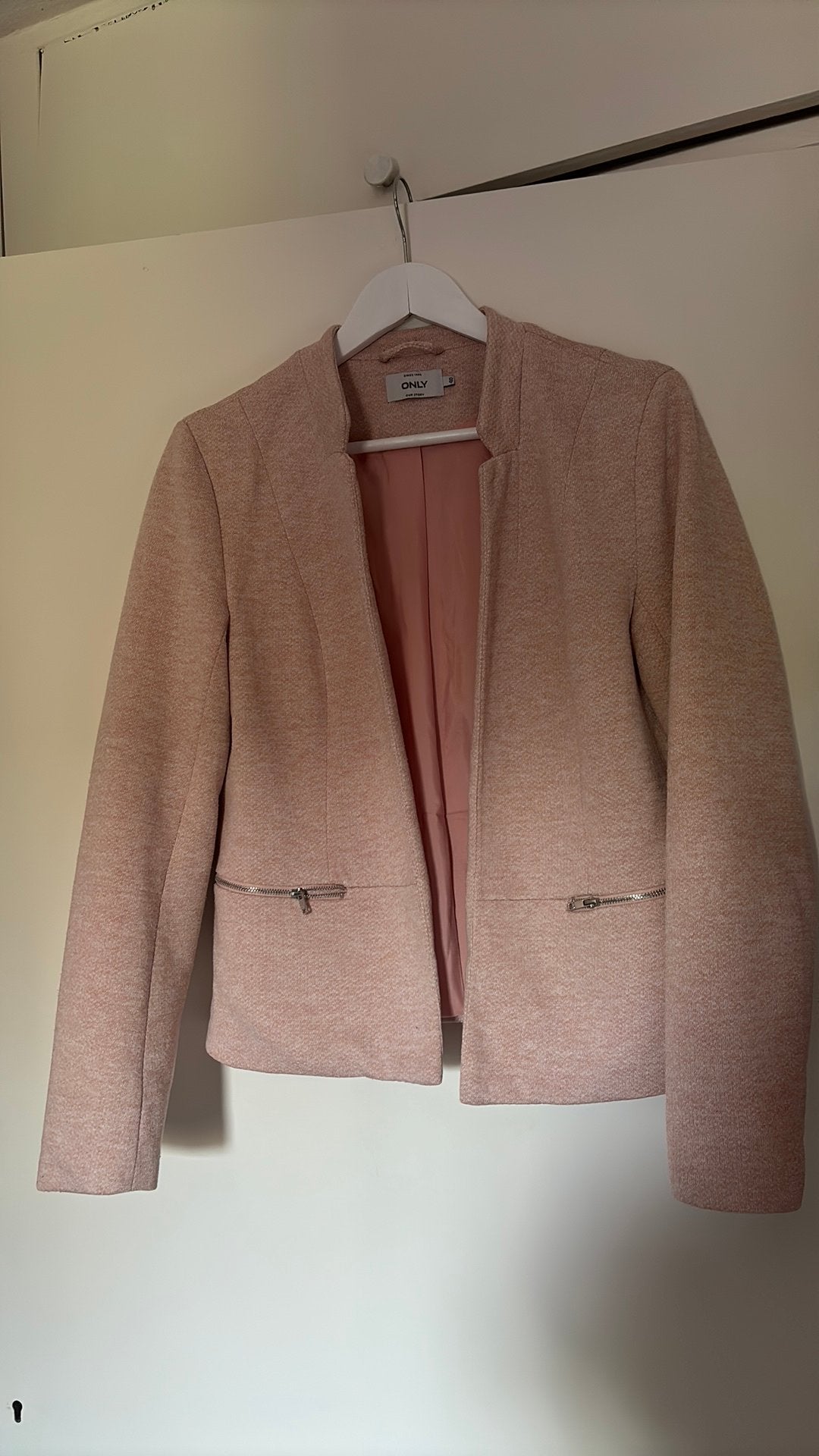 Mooi roze jasje/blazer, Maat 38/40 (M), Ophalen of Verzenden, Jasje, Roze