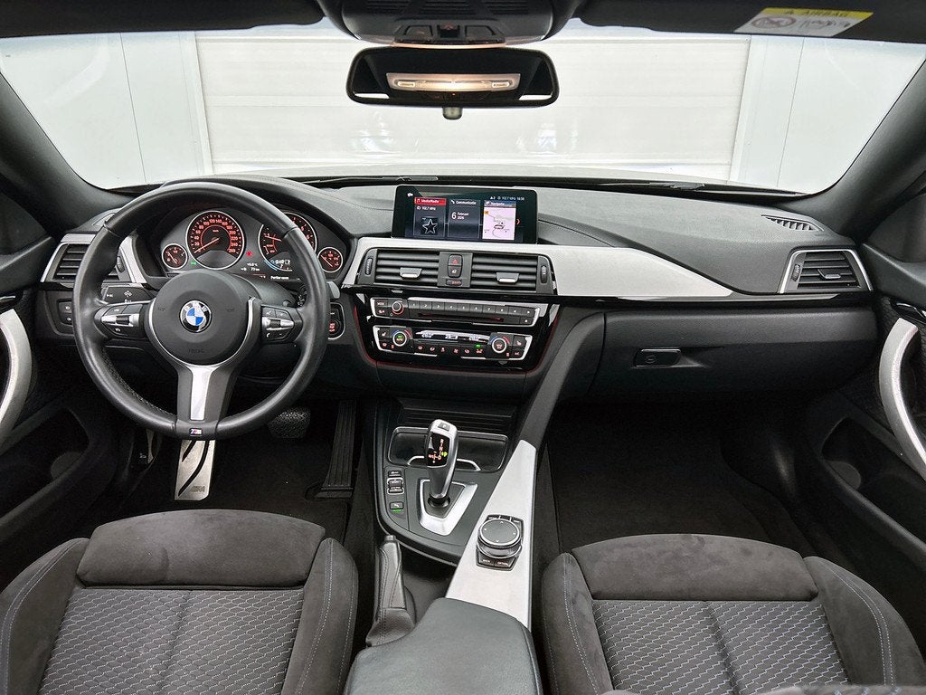BMW 4-serie Gran Coupé 418i High Executive (PANORAMADAK, ST, Auto's, Automaat, Gebruikt, Alcantara, Zwart