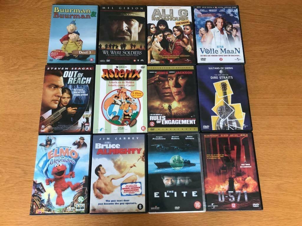 Diverse DVD's 4,- per stuk, Alle leeftijden, Ophalen, Zo goed als nieuw, Overige genres