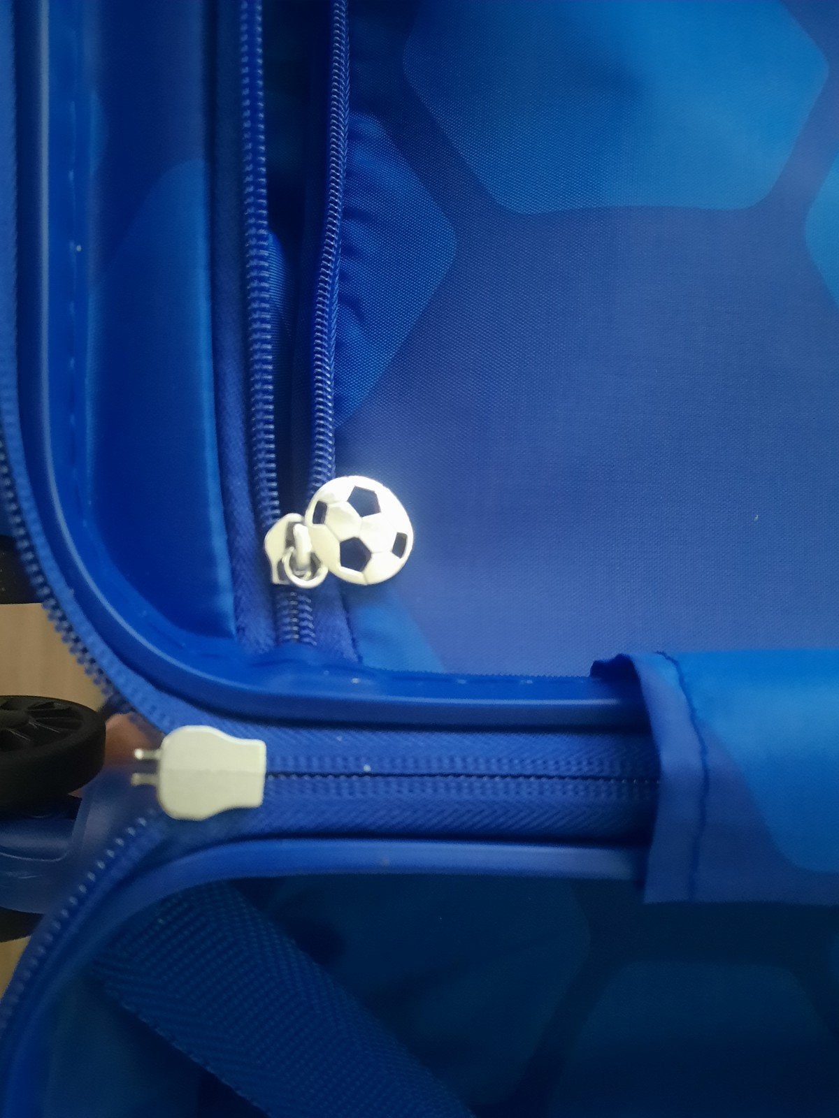 Blauwe VriendenLoterij Eredivisie Koffer met Wieltjes, 40 tot 60 cm, Blauw, Ophalen of Verzenden, Wieltjes