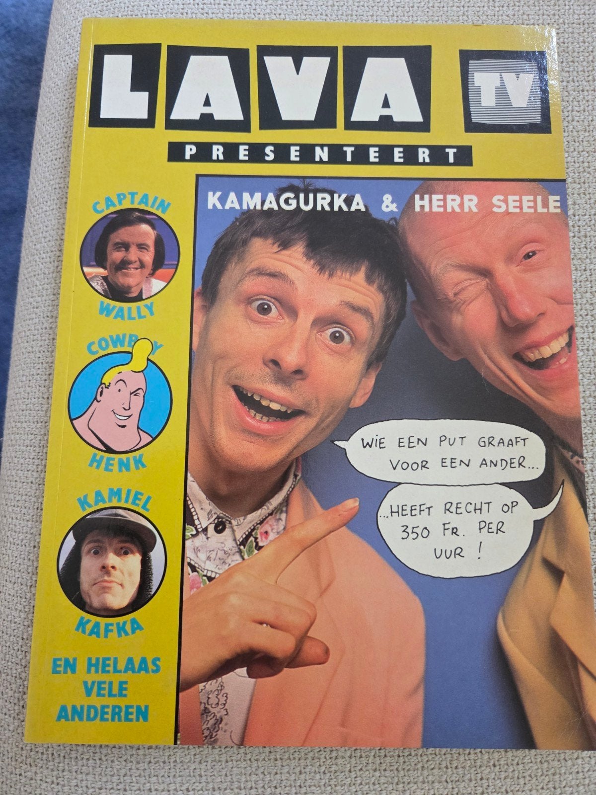 Lava TV presenteert: Kamagurka & Herr Seele, Ophalen of Verzenden, Zo goed als nieuw, Overige typen