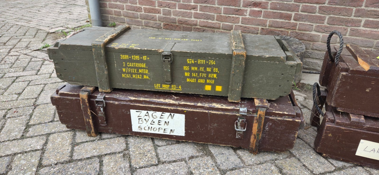 Legerkisten, Ophalen, Landmacht, Nederland, Kist of Geocache