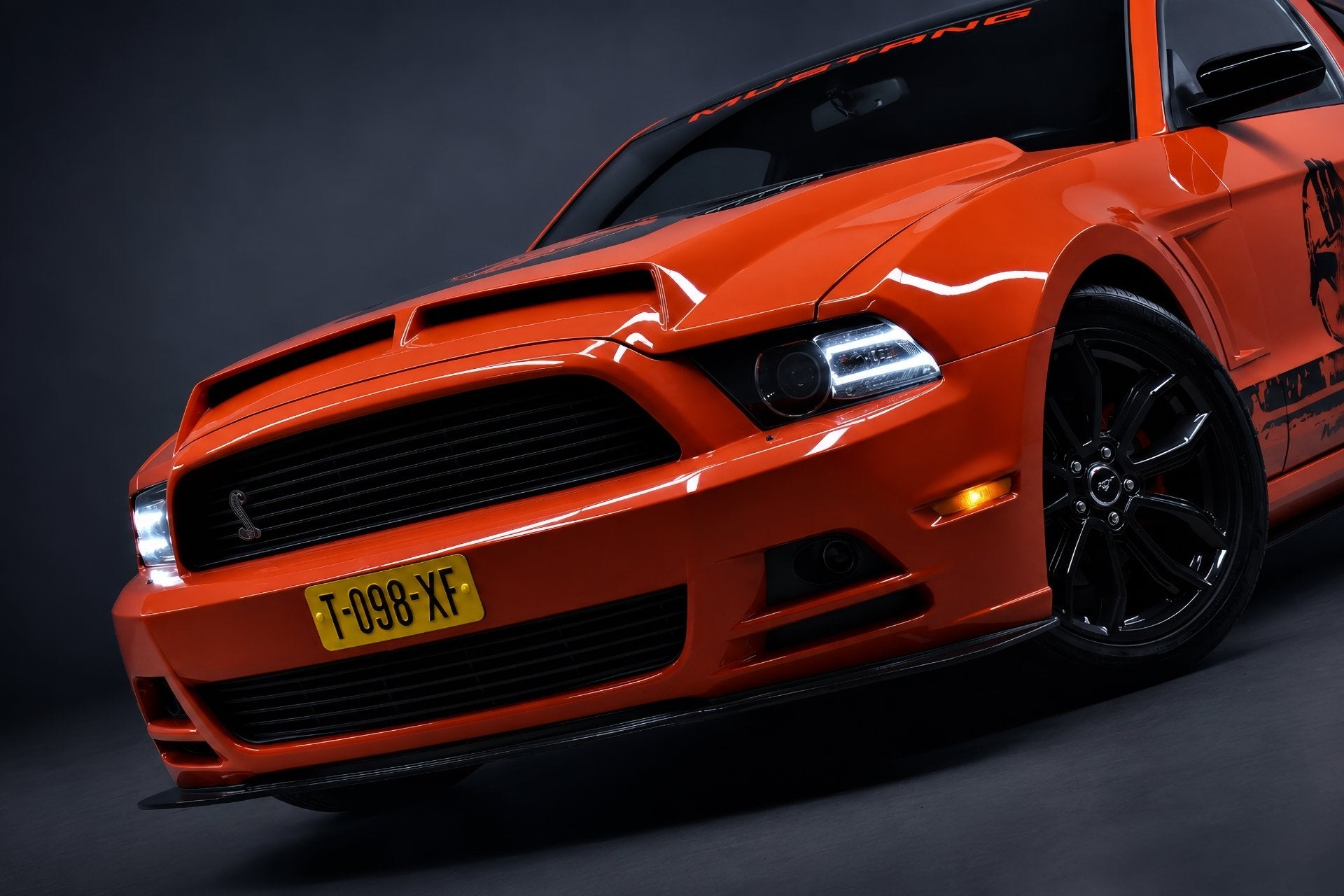 Ford Mustang 3.7 V6 309pk Automaat Xenon/Led/Leer/Airco/Blue, Automaat, Achterwielaandrijving, Gebruikt, 3726 cc