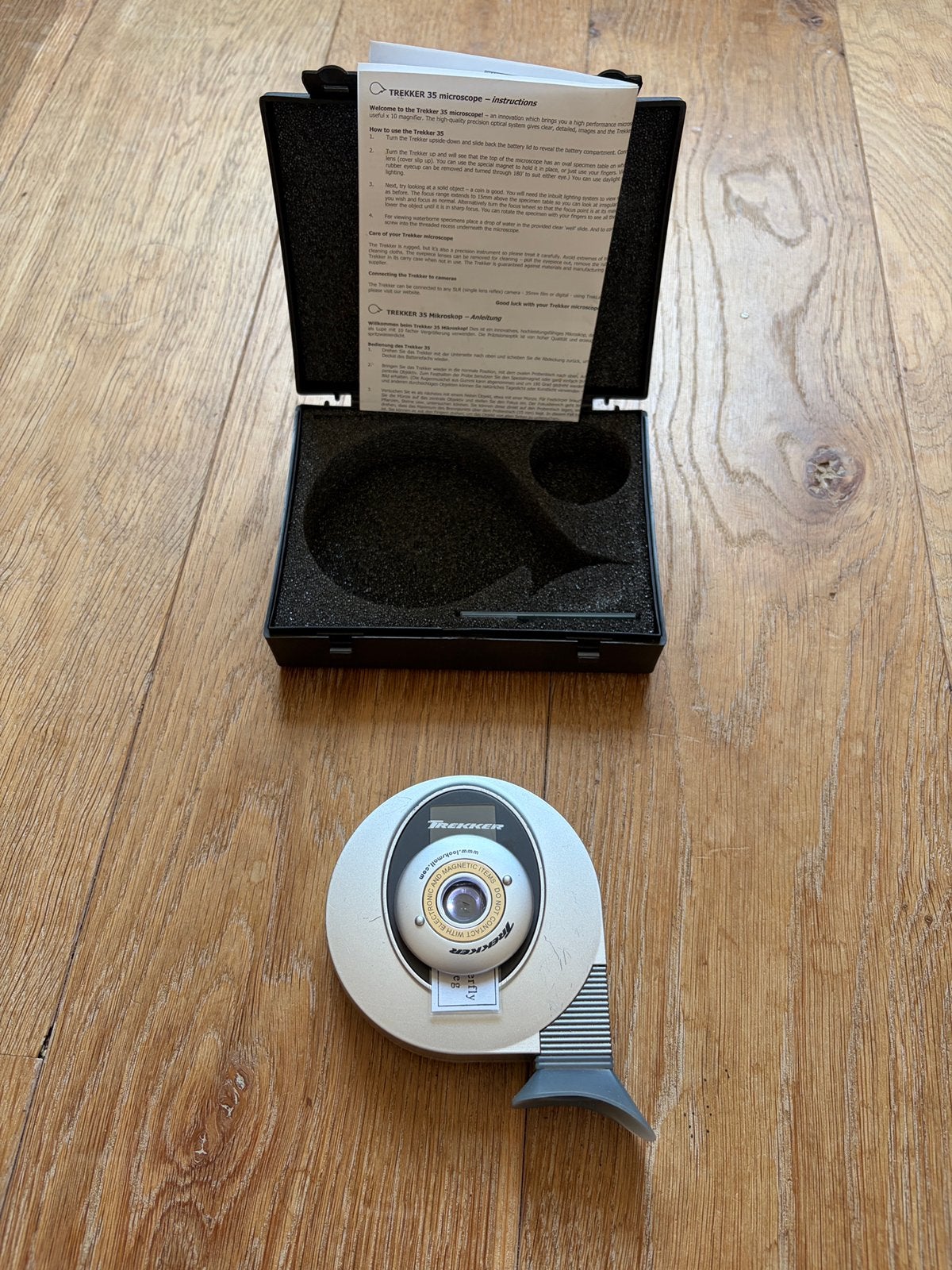 Trekker 35 microscoop, Ophalen of Verzenden, Gebruikt, Minder dan 400x, Biologische microscoop
