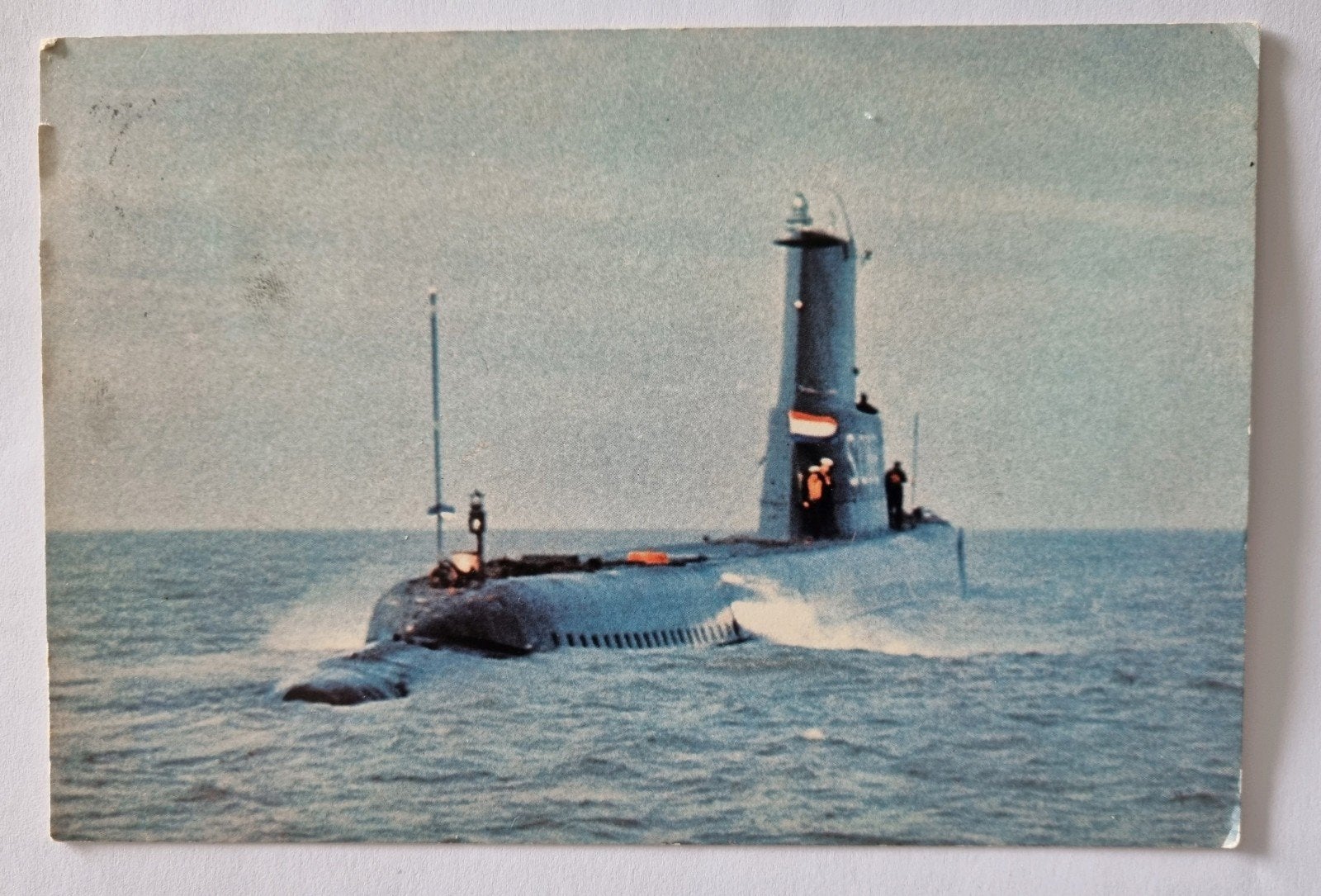 Ansichtkaart Hr.Ms. Onderzeeboot Walrus (S 802), Ophalen of Verzenden, 1960 tot 1980, Gelopen