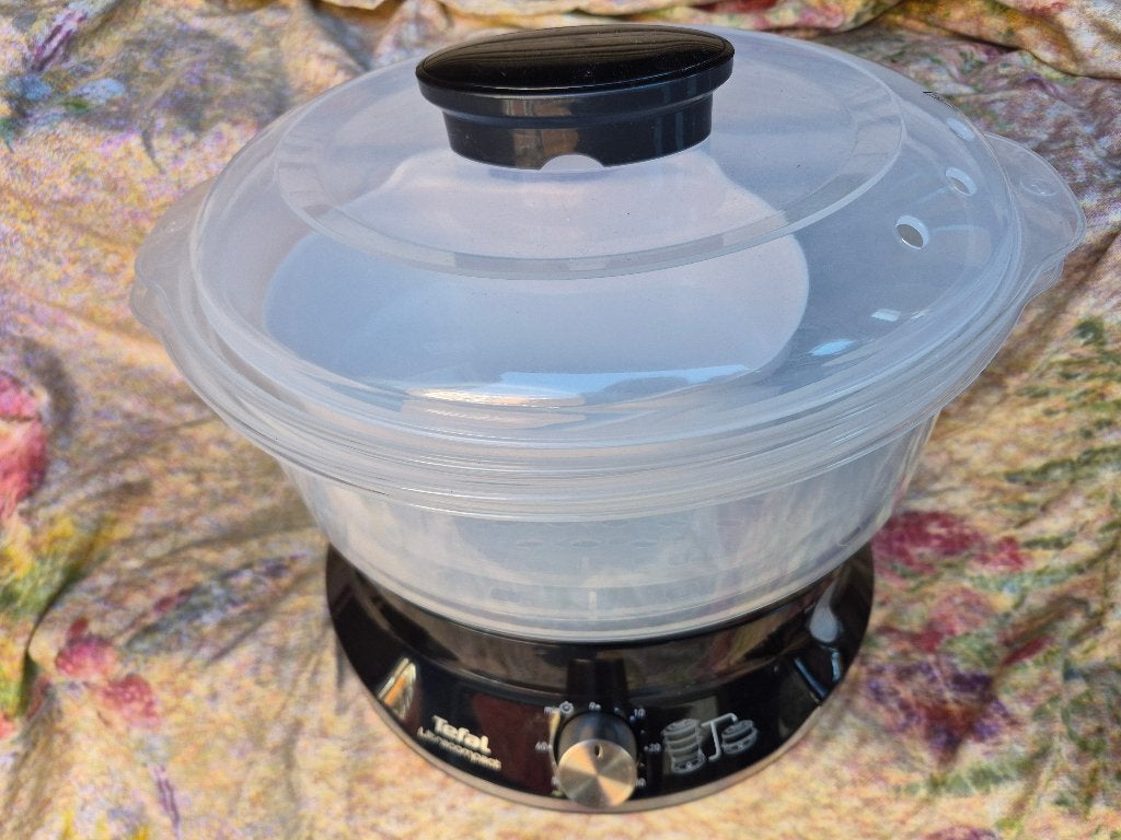 Tefal Ultracompact VC21120, Stoomkoker, 3 Schalen, Compact, Ophalen, Zo goed als nieuw, Overige materialen, Grijs