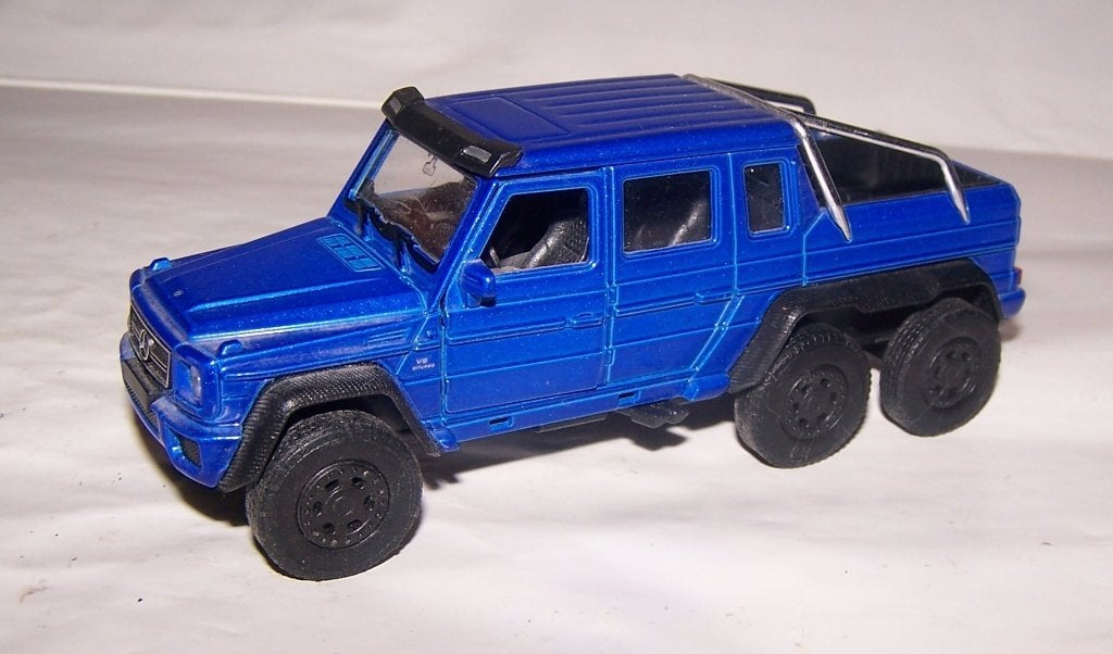 Welly Mercedes Benz G 36 AMG 6x6. 13cm. Nieuwstaat., Ophalen of Verzenden, Nieuw, Auto, Overige merken