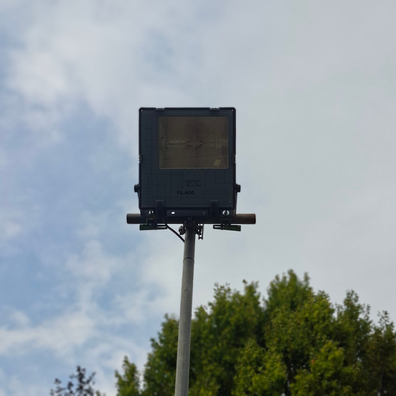 bouwlamp, Doe-het-zelf en Verbouw, Bouwverlichting, Ophalen, 500 watt of meer, Lamp met armatuur