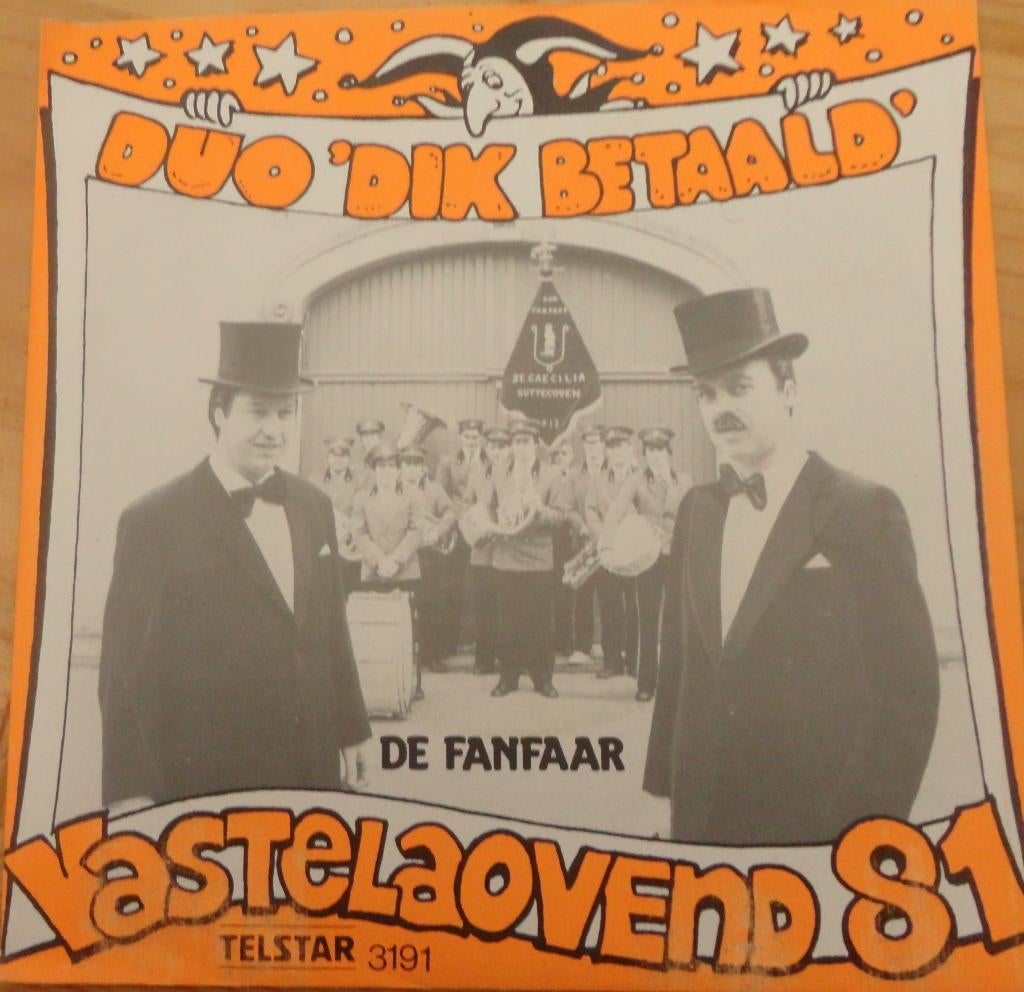 Duo Dik Betaald > De Fanfaar, Gebruikt, 7 inch, Single, Ophalen of Verzenden