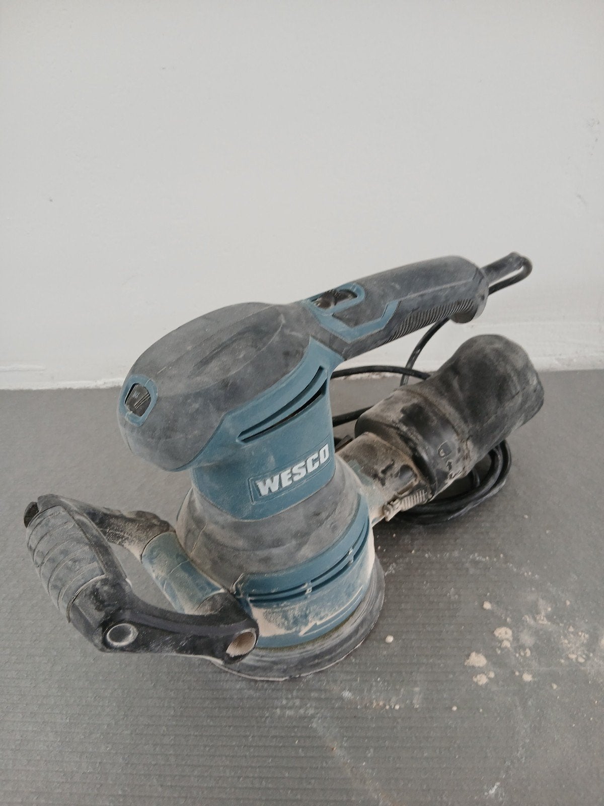 Wesco WS4258 Excenterschuurmachine - 400W - Ø 125mm, Ophalen of Verzenden, 1200 watt of meer, Excentrische schuurmachine