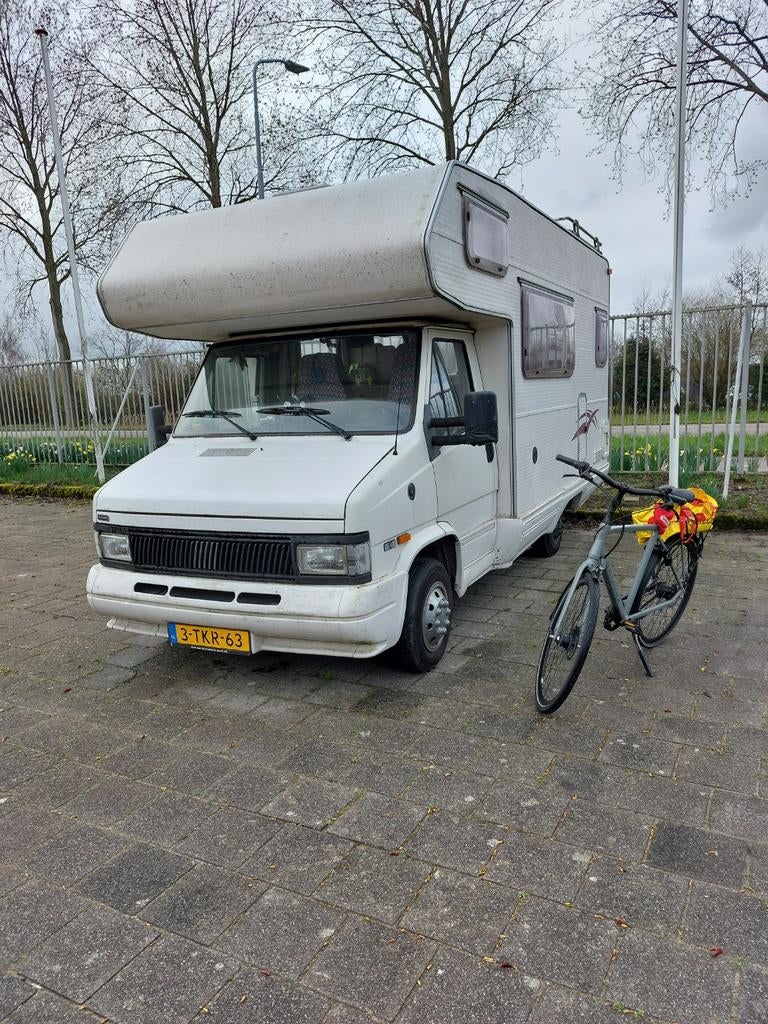 Fiat Granduca Camper 1994 - Zonnepaneel & Grote Watertank, Particulier, Buscamper of Camperbus