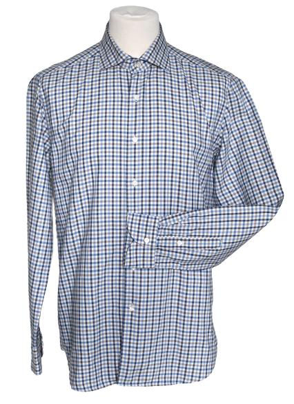 Xacus overhemd, geruit, multicolor, Mt. 43 / XL, Kleding | Heren, Overhemden, Overige kleuren, Zo goed als nieuw, Halswijdte 43/44 (XL)